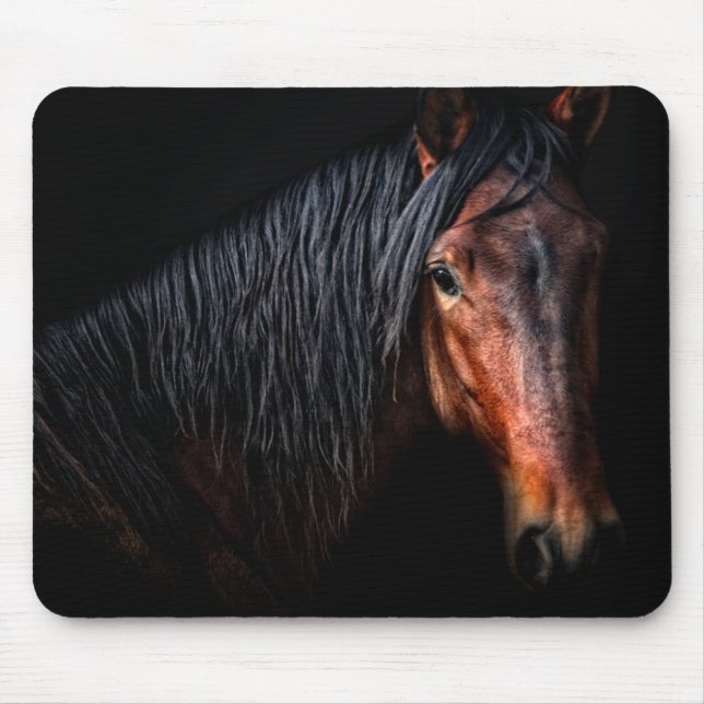 Tapis De Souris Portrait de cheval VII (Devant)