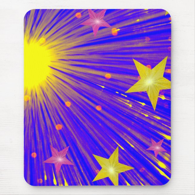 Tapis De Souris Portrait de Firework mousepad (Devant)