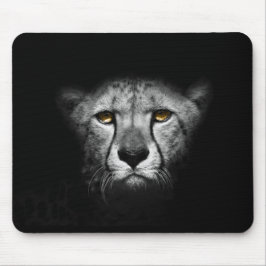 Tapis de souris portrait de guépard