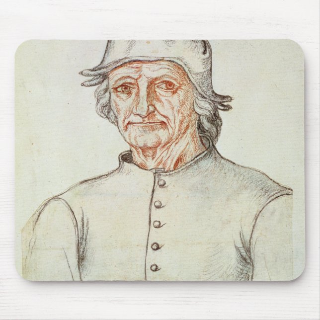 Tapis De Souris Portrait de Hieronymus Bosch (Devant)