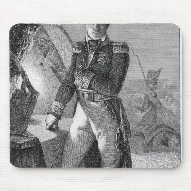 Tapis De Souris Portrait de Laurent de Gouvion Saint-Cyr (Devant)