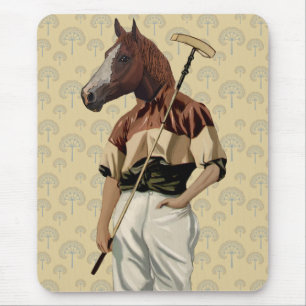 Tapis De Souris Portrait de Polo Horse