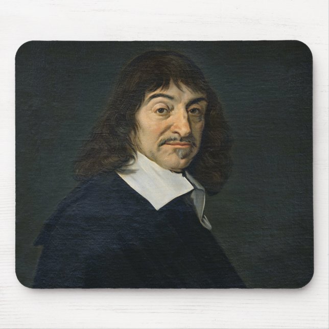Tapis De Souris Portrait de Rene Descartes c.1649 (Devant)