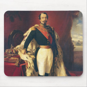 Tapis De Souris Portrait d'empereur du napoléon III de la France