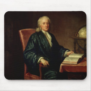 Tapis De Souris Portrait d'Isaac Newton, c.1726