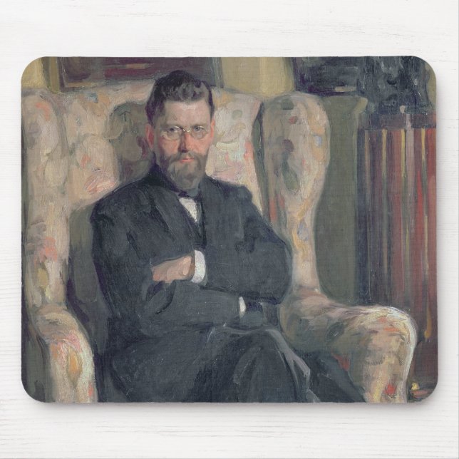 Tapis De Souris Portrait du collecteur Alexei A. Bakhrush (Devant)