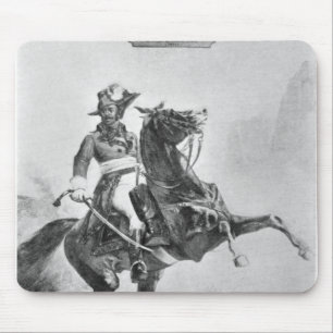 Tapis De Souris Portrait équestre de Thomas Alexandre