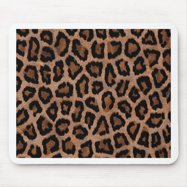 Tapis De Souris Poster de animal classique de motif de léopard (Devant)
