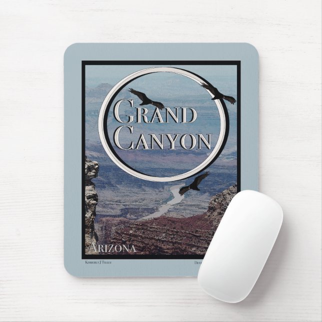 Tapis De Souris Poster du Grand Canyon (Avec souris)