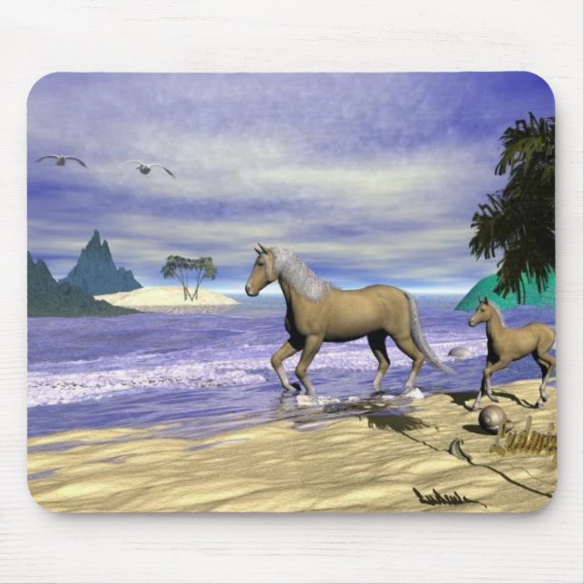 Tapis De Souris Poulain de &and de Palimino (Devant)