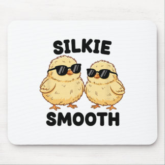 Tapis De Souris Poule, je suis Silkie Smooth Chicks