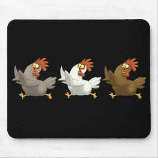 Tapis De Souris Poulets