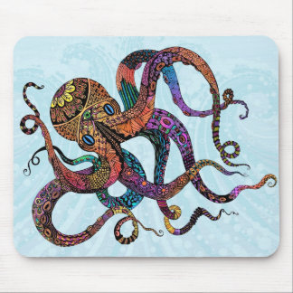 Tapis De Souris Poulpe électrique Mousepad