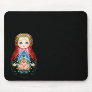 Tapis De Souris Poupée russe unique