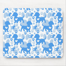 Tapis de souris pour chien d'amour de Dachshund