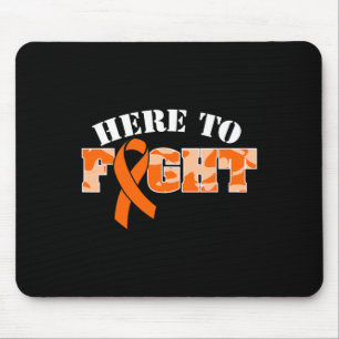 Tapis De Souris Pour combattre la leucémie Cancer Guerrier Sensibi