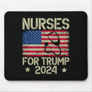 Tapis De Souris Pour Trump 2024 Drapeau américain Trump Drapeau am
