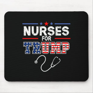 Tapis De Souris Pour Trump 2024 Soutenez Donald Trump - Drapeau Am