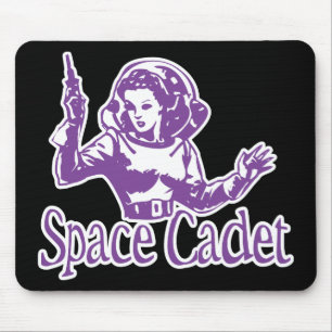 Tapis De Souris Pourpre de cadet de l'espace