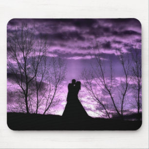 Tapis de souris pourpre de passion