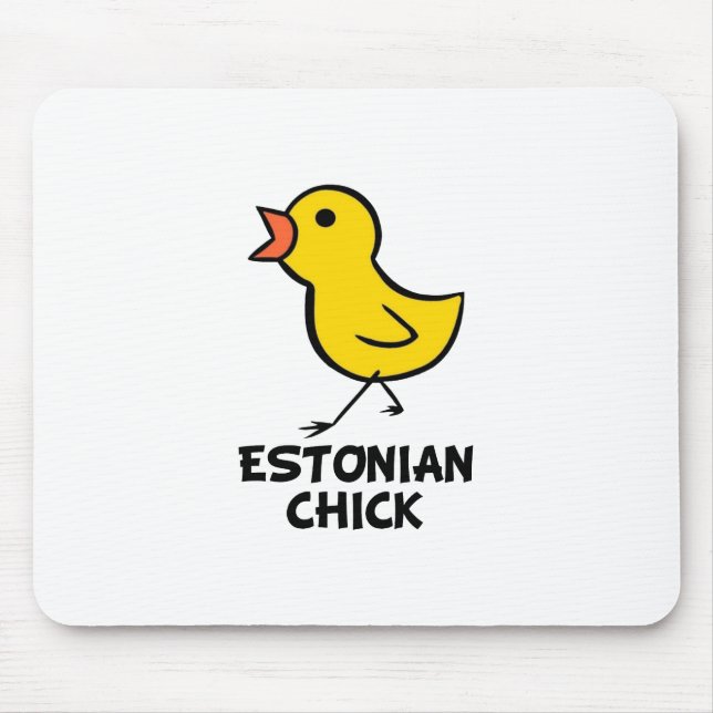 Tapis De Souris Poussin estonien (Devant)