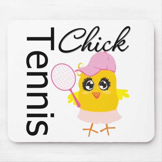 Tapis De Souris Poussin frais de tennis (Devant)