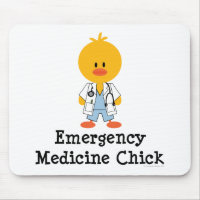 Poussin Mousepad de médecine de secours