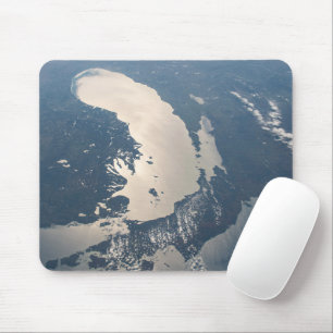 Tapis De Souris Poutres Sunglint Au Bord Du Lac Michigan