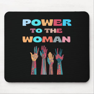 Tapis De Souris Pouvoir À La Femme Sticker