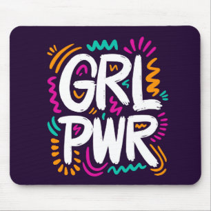 Tapis De Souris Pouvoir des filles