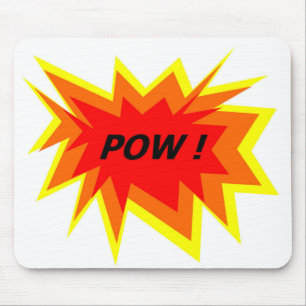 TAPIS DE SOURIS POW !