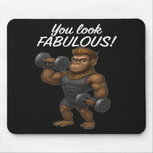 Tapis De Souris Power Lifter Gorilla - Fabrique et Fierce