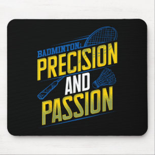 Tapis De Souris Précision de badminton et conception de pion 