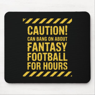 Tapis De Souris Prédictions de football de fantaisie drôle hommes 