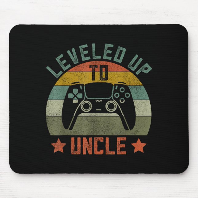 Tapis De Souris Pregnancy Announcement Gamer Apparel, Funny New Un (Devant)