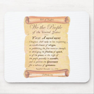 Tapis De Souris Premier amendement