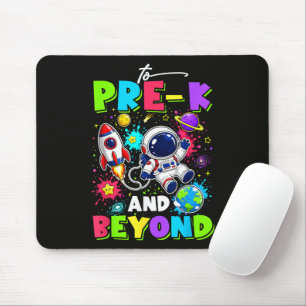 Tapis De Souris Premier jour de pré-maternelle astronaute espace r