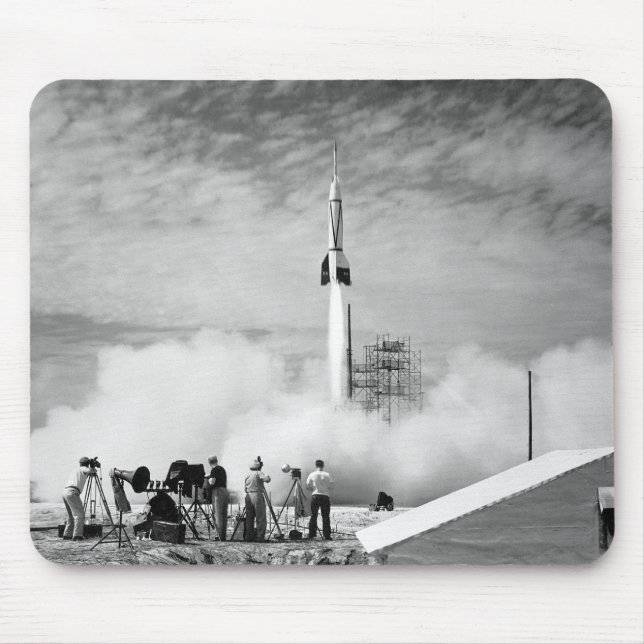 Tapis De Souris Premier lancement de Rocket, Cap Canaveral, (Devant)