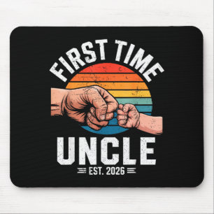 Tapis De Souris Première fois Oncle Est 2026 Annonce de bébé Super