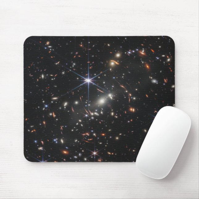 Tapis De Souris Première vue profonde de l'univers de Webb (Avec souris)
