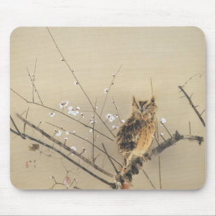 Tapis De Souris Premières fleurs de prunier par Nishimura Goun, Hi