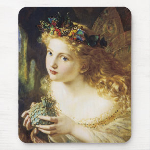 Tapis De Souris Prenez le juste visage de la femme