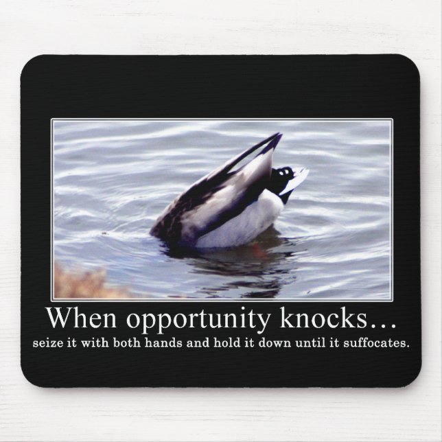 Tapis De Souris Préparez-vous à de nouvelles opportunités (Devant)