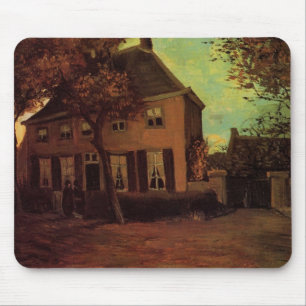 Tapis De Souris Presbytère à Nuenen par Vincent van Gogh