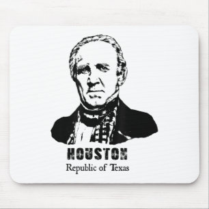 Tapis De Souris Président général Sam Houston République Texas Rev