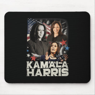 Tapis De Souris Présidente Kamala Harris Nous n'allons pas revenir