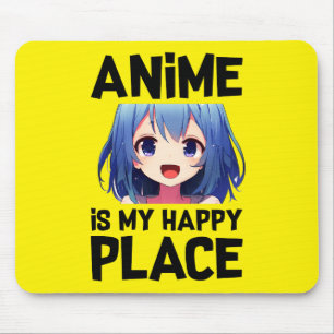 Tapis De Souris Presse-souris Anime