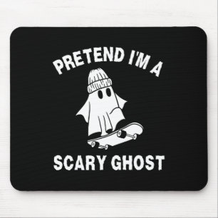 Tapis De Souris Prétendre que je suis un fantôme effrayant Costume