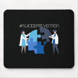 Tapis De Souris Prévention du suicide - Sensibilisation à la santé