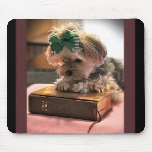 Tapis De Souris Prière Mousepad de lucette de Cali (Devant)